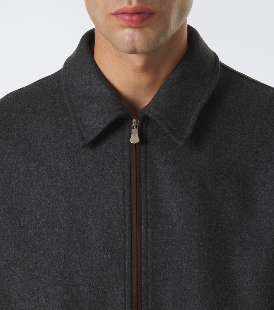 Cashmere Blouson Jacket