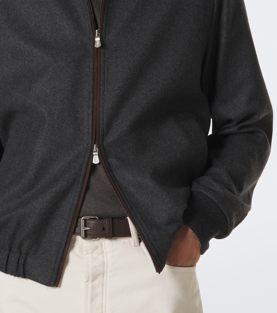 Cashmere Blouson Jacket