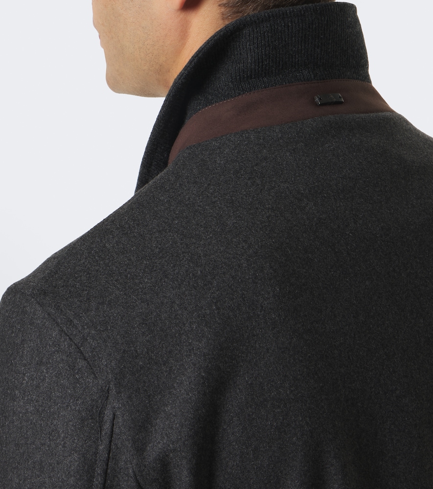 Cashmere Blouson Jacket
