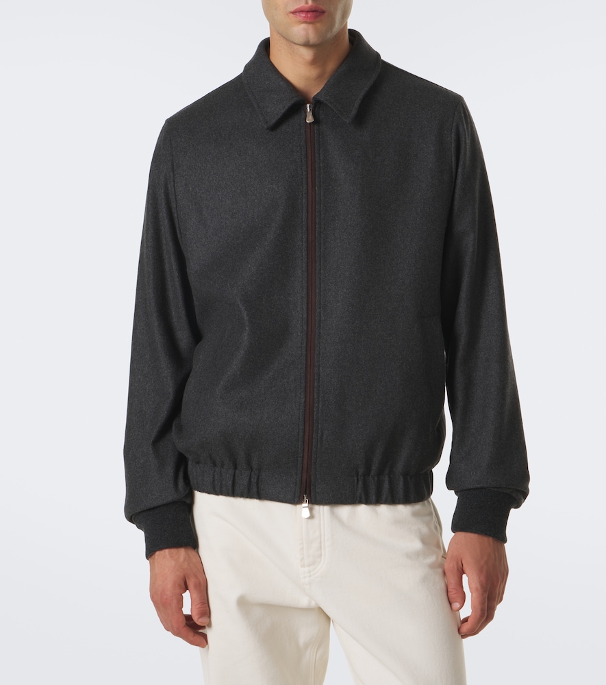 Cashmere Blouson Jacket