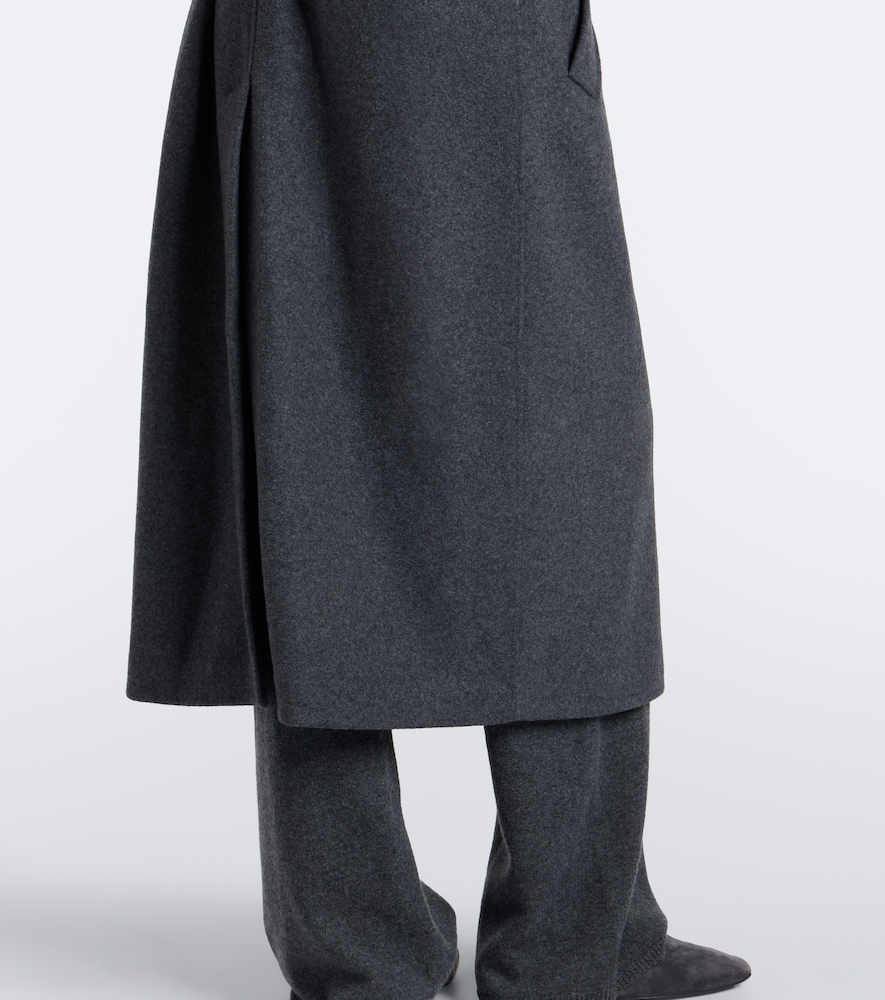 Cashmere Jersey Coat