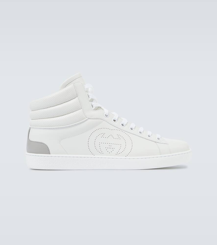 gucci perforated sneaker