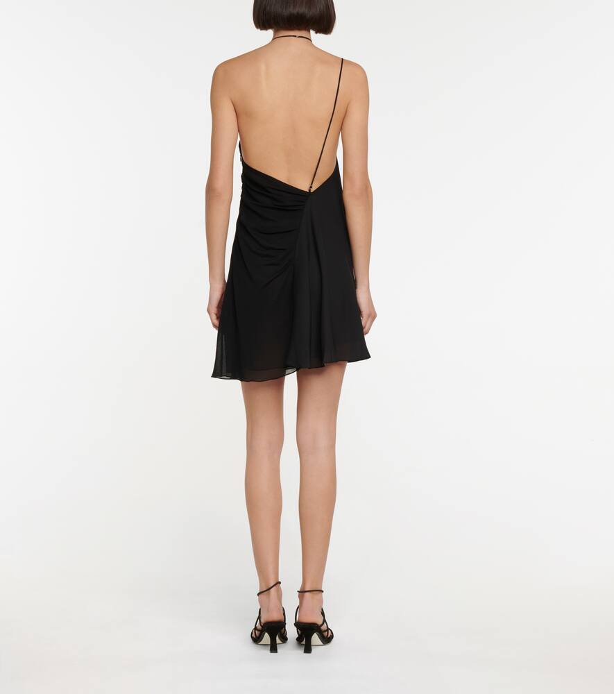 NENSI DOJAKA CUTOUT HALTERNECK MINIDRESS,P00558984