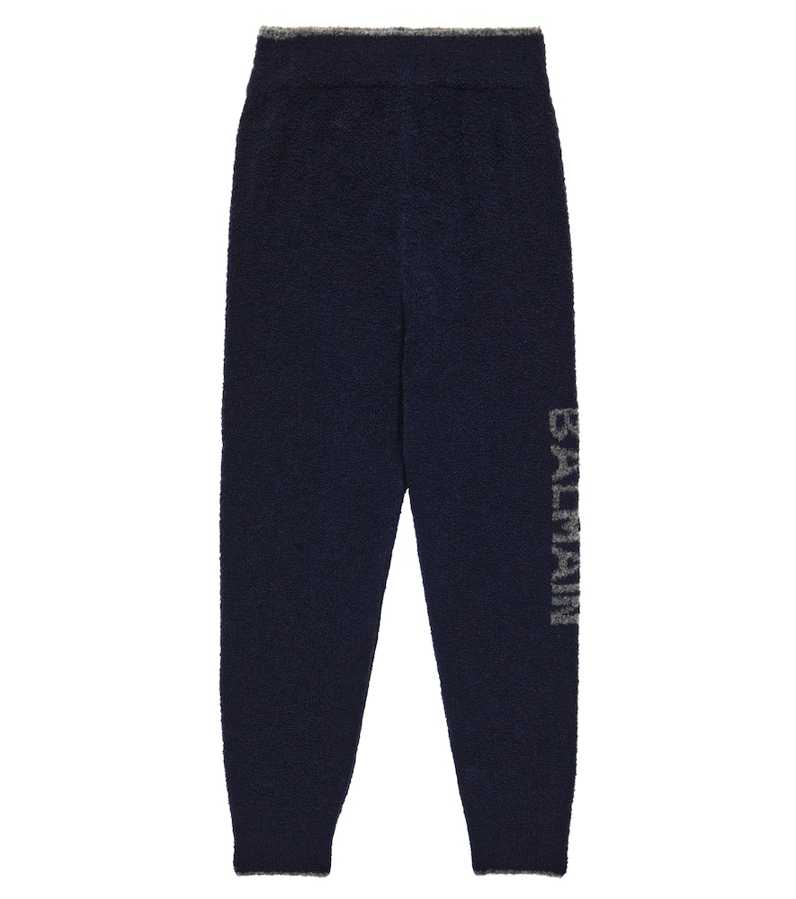 Balmain Kids Wool-blend sweatpants