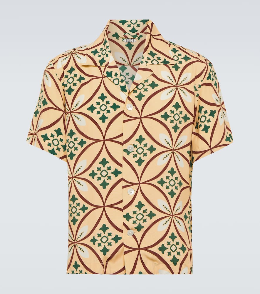 Bode Yellow Greer Shirt In Yellow