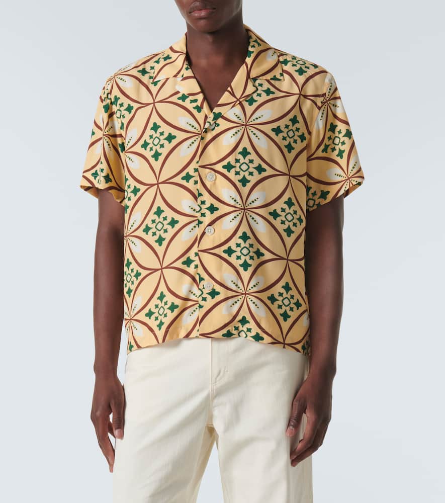 Bode Yellow Greer Shirt In Yellow