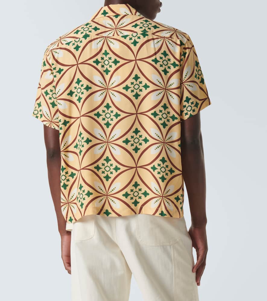 Bode Yellow Greer Shirt In Yellow