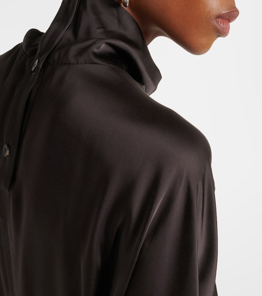 Rick Owens Oversized Top In Black