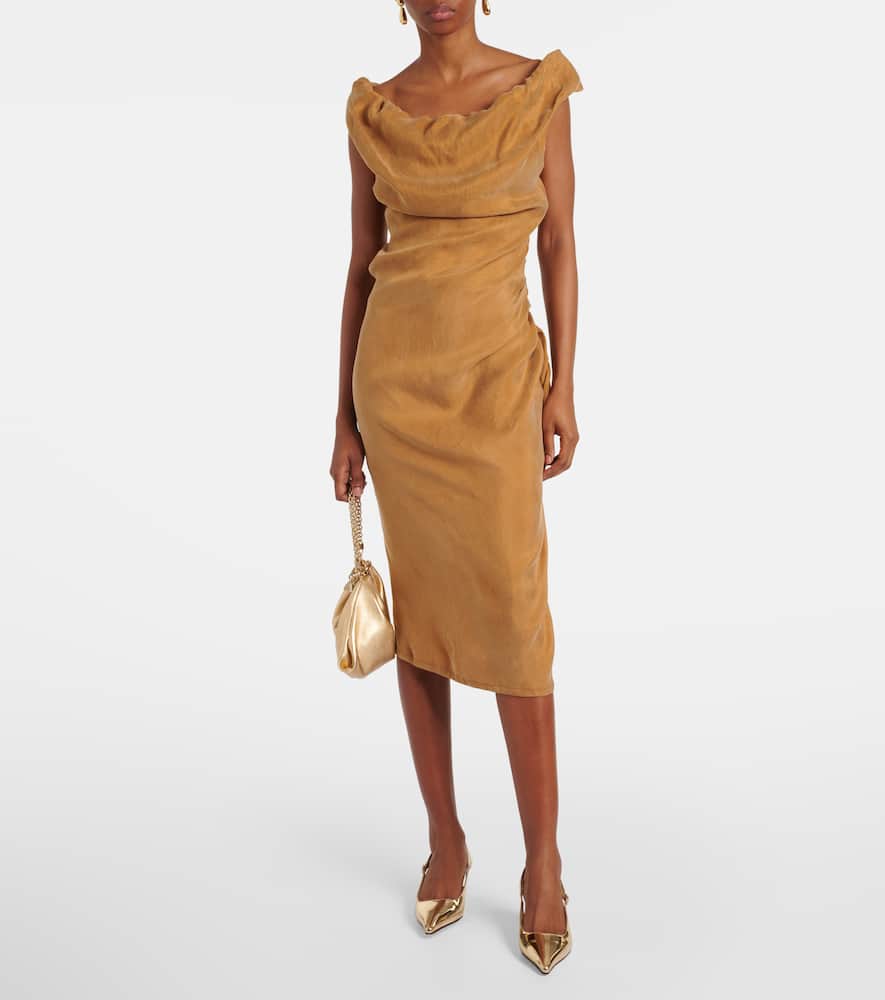 Jimmy Choo Amel 50 Pumps In Gold