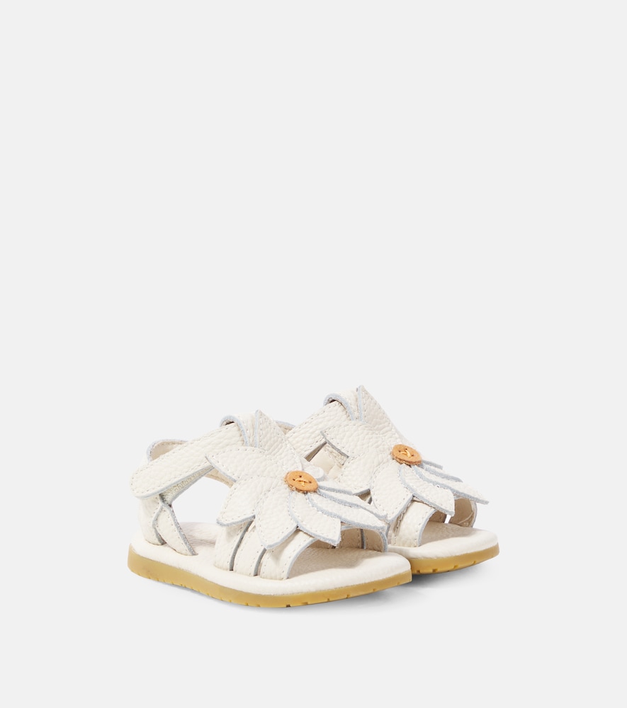 Donsje Baby Iles Fields Daisy leather sandals