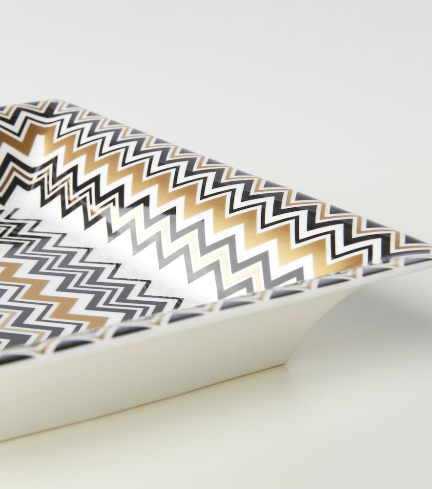  Missoni Missoni Zigzag Gold Decorative Tray 