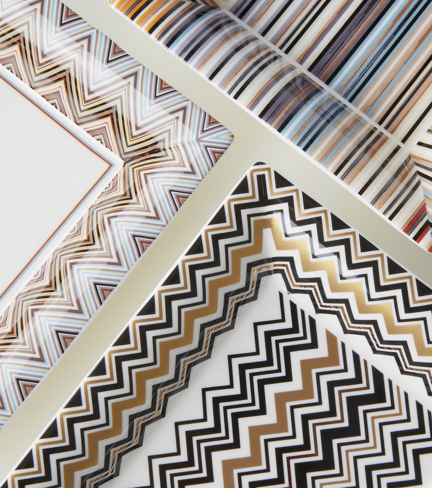  Missoni Missoni Zigzag Gold Decorative Tray 