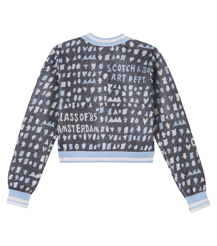  Scotch & Soda Kids Scotch & Soda Kids Cropped-cardigan Aus Jacquard 
