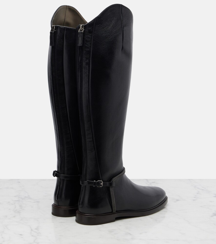  Brunello Cucinelli Brunello Cucinelli Botas Altas Monili De Piel 