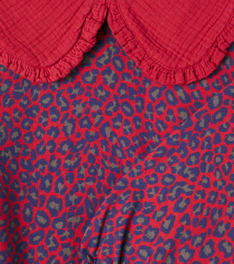 Cozmo Genoa Cotton-blend Fleece Sweatshirt In Red