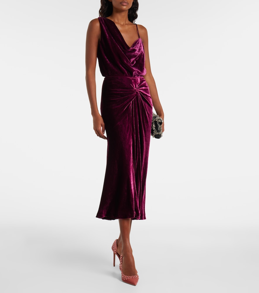 Cosmic Love 105 Embellished Velvet Pumps