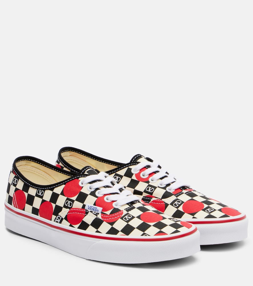 Valentino And Vans Vlogo Polka-dot Sneakers In Multi
