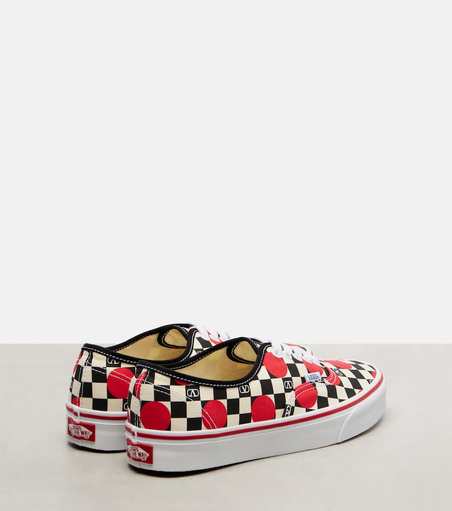 Valentino And Vans Vlogo Polka-dot Sneakers In Multi