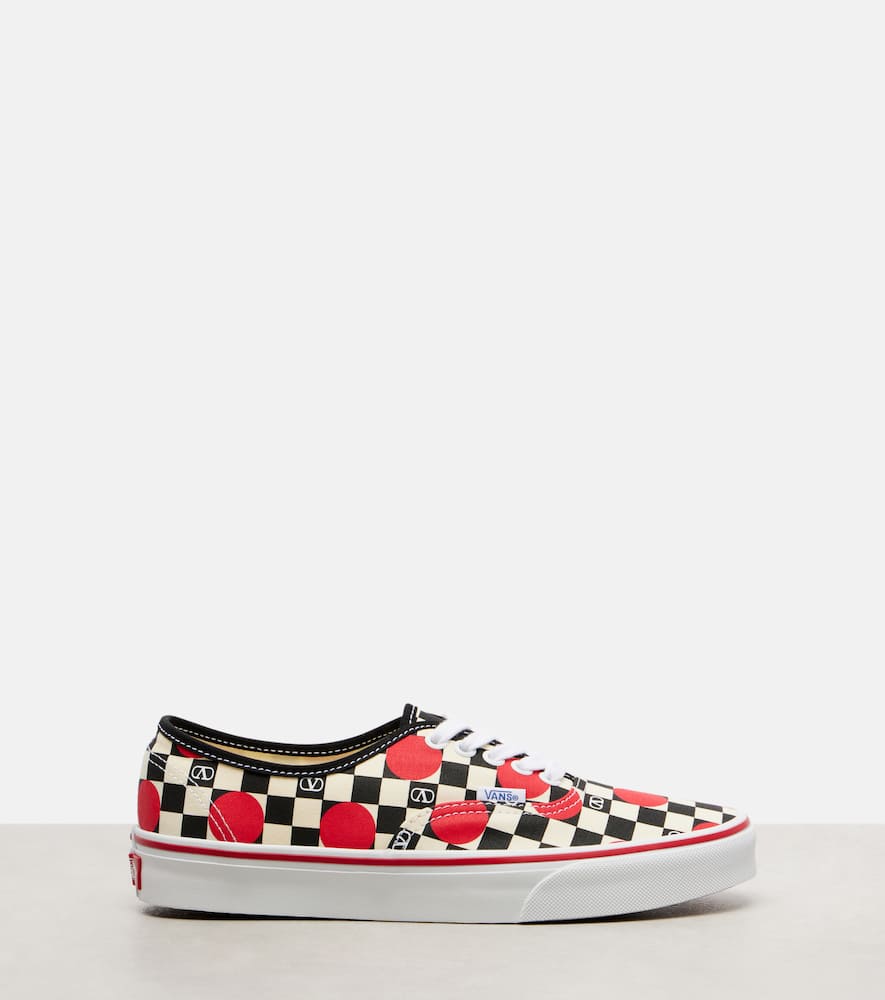 Valentino And Vans Vlogo Polka-dot Sneakers In Multi