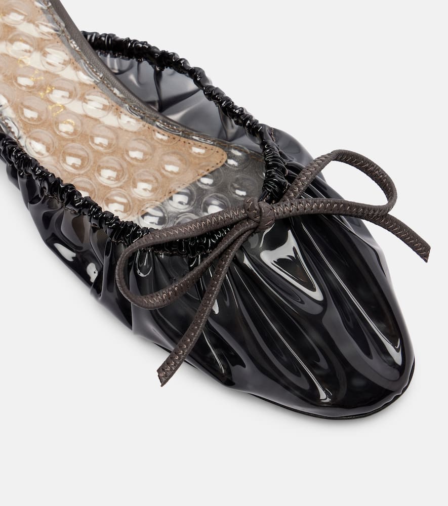 Herbert Levine Rain Check Pvc Mules In Multi