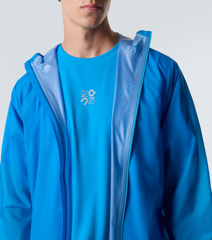 Loewe X On Technical T-shirt In Blue