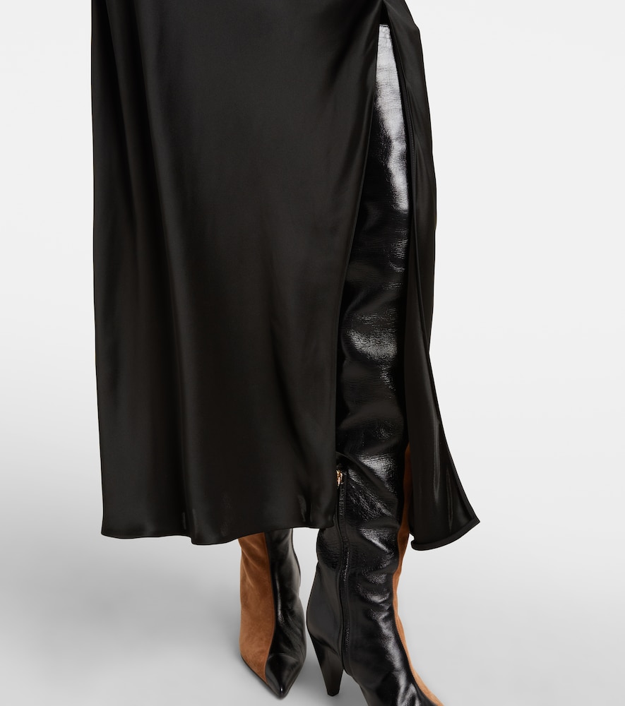  Khaite Khaite Midirock Demi Aus Satin 