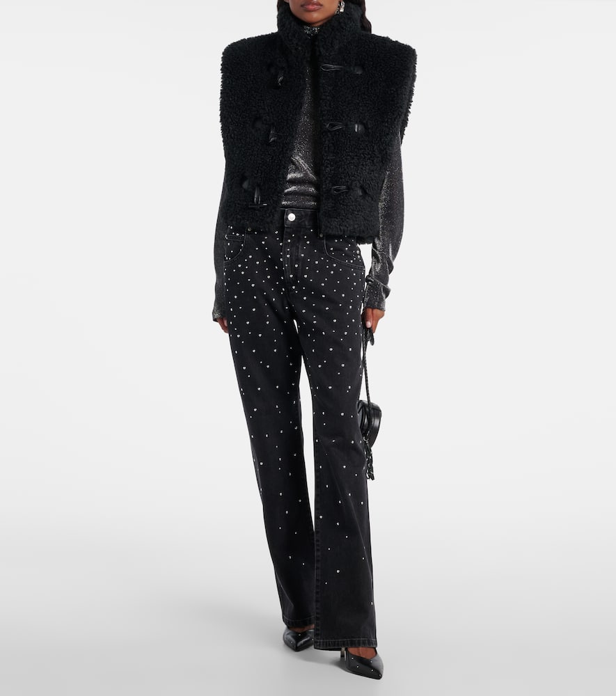 Isabel Marant Étoile Alisa Vest In Black