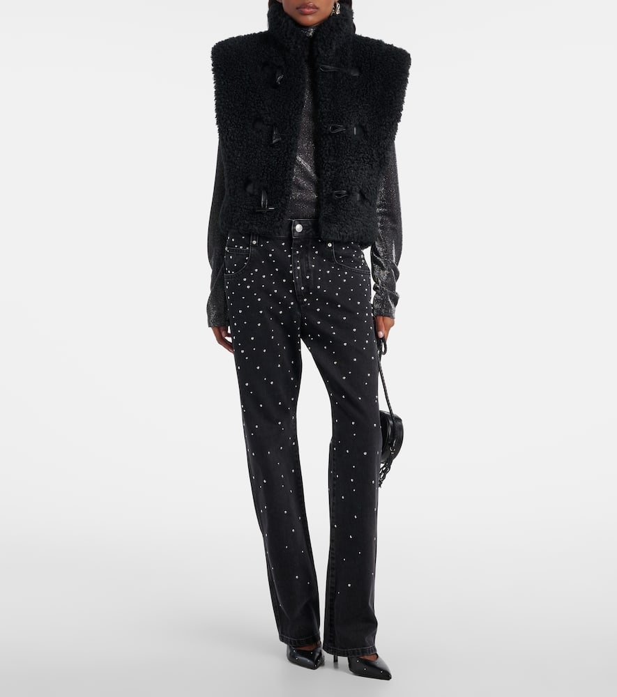 Isabel Marant Étoile Alisa Vest In Black