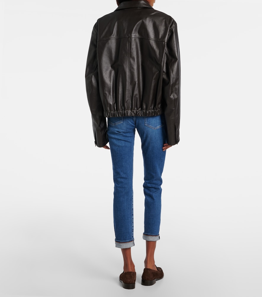  7 For All Mankind 7 For All Mankind Kimmie Straight Mid-rise Slim Jeans 