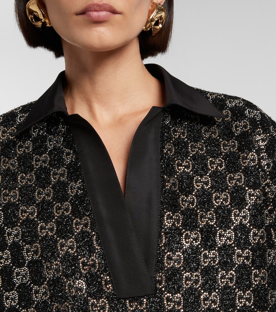  Gucci Gucci Top Gg Mit Kristallen 
