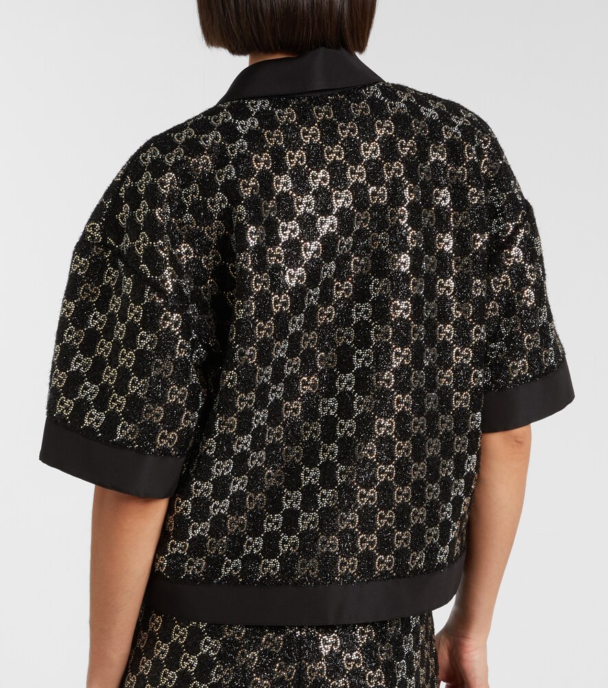 Gucci Gucci Top Gg Mit Kristallen 