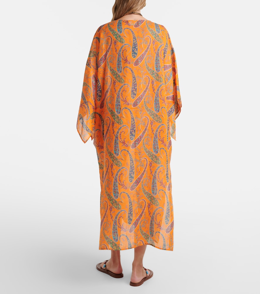  Etro Etro Paisley Ramie Kaftan 