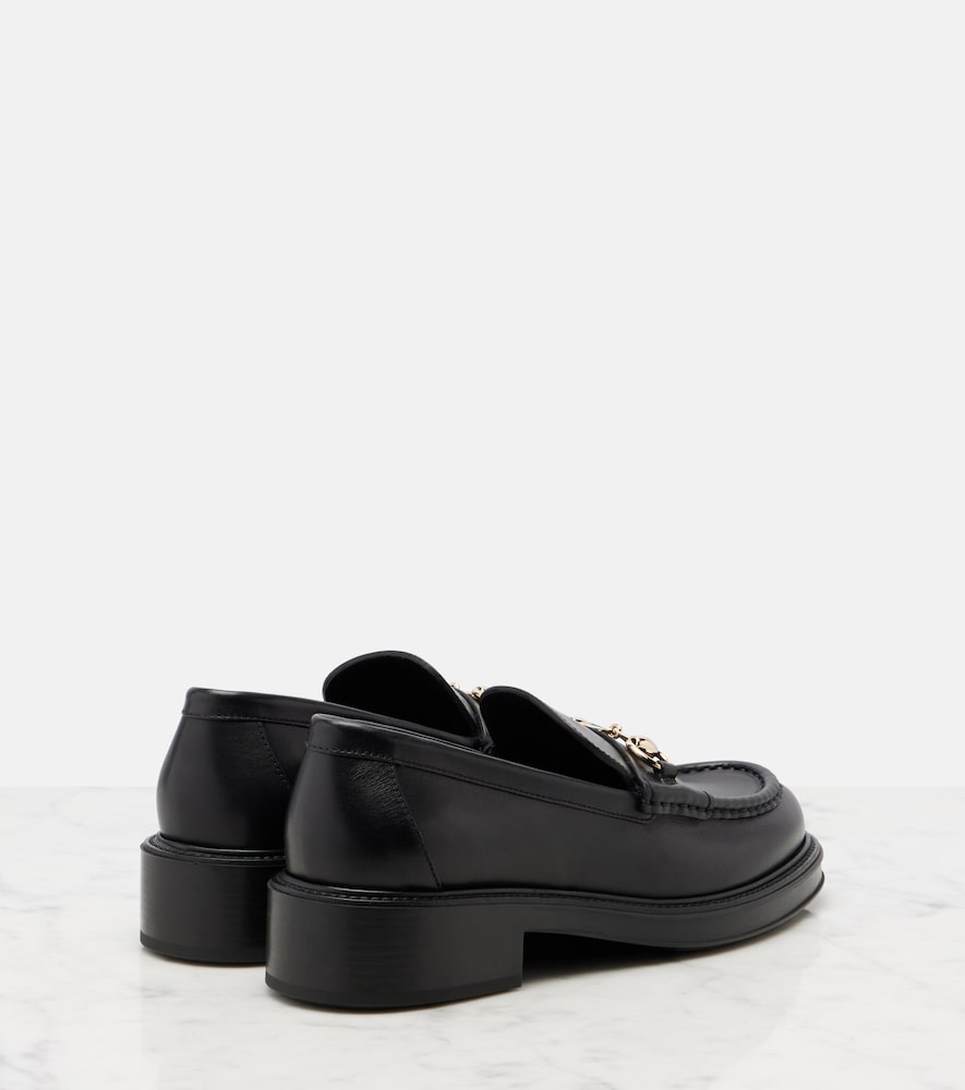  Gucci Gucci Horsebit Leather Loafers 