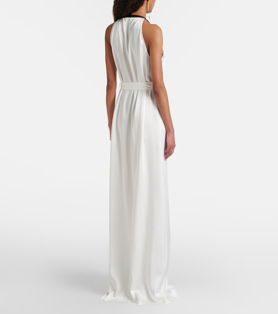  Tom Ford Tom Ford Crepe Satin Maxi Dress 