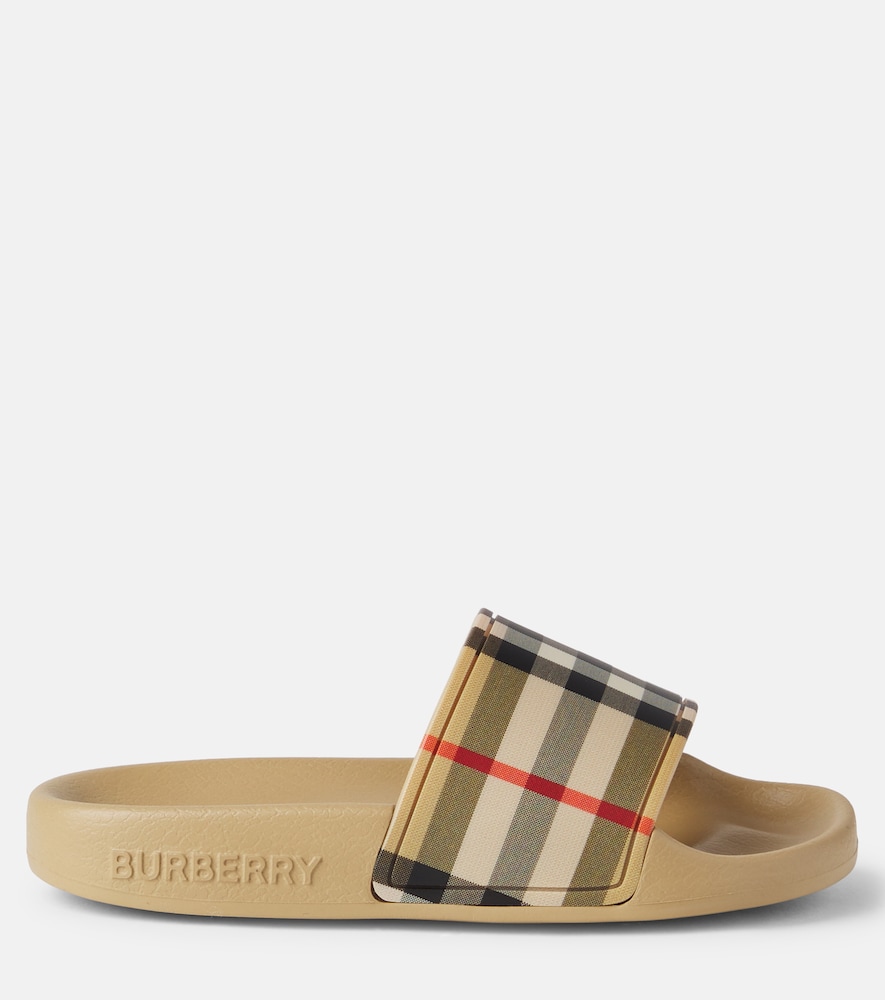  Burberry Kids Burberry Kids Pantoletten Burberry Check 