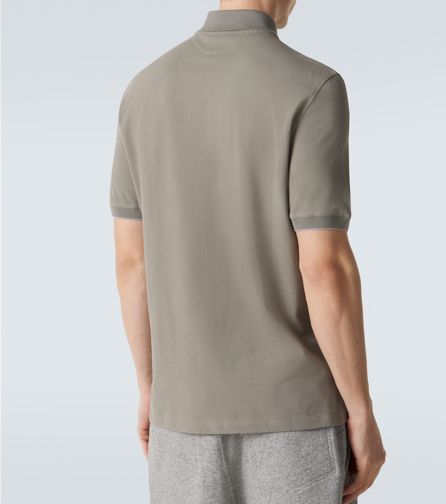  Brunello Cucinelli Brunello Cucinelli Polohemd Aus Baumwoll-piqué 