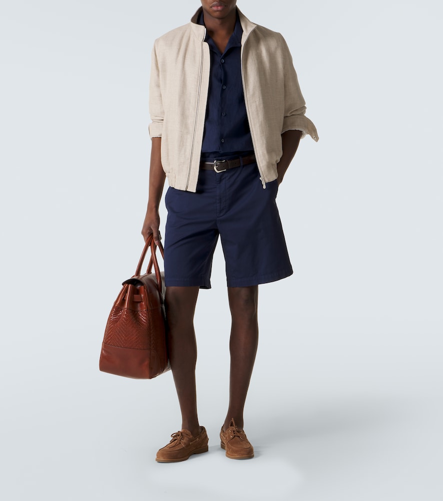 Brunello Cucinelli Brunello Cucinelli Cotton-blend Shorts 