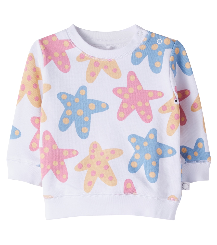 Stella McCartney Kids Baby printed cotton jersey sweatshirt　ステラ マッカートニー キッズ ベビー プリント コットンジャージー スウェットシャツ Stella