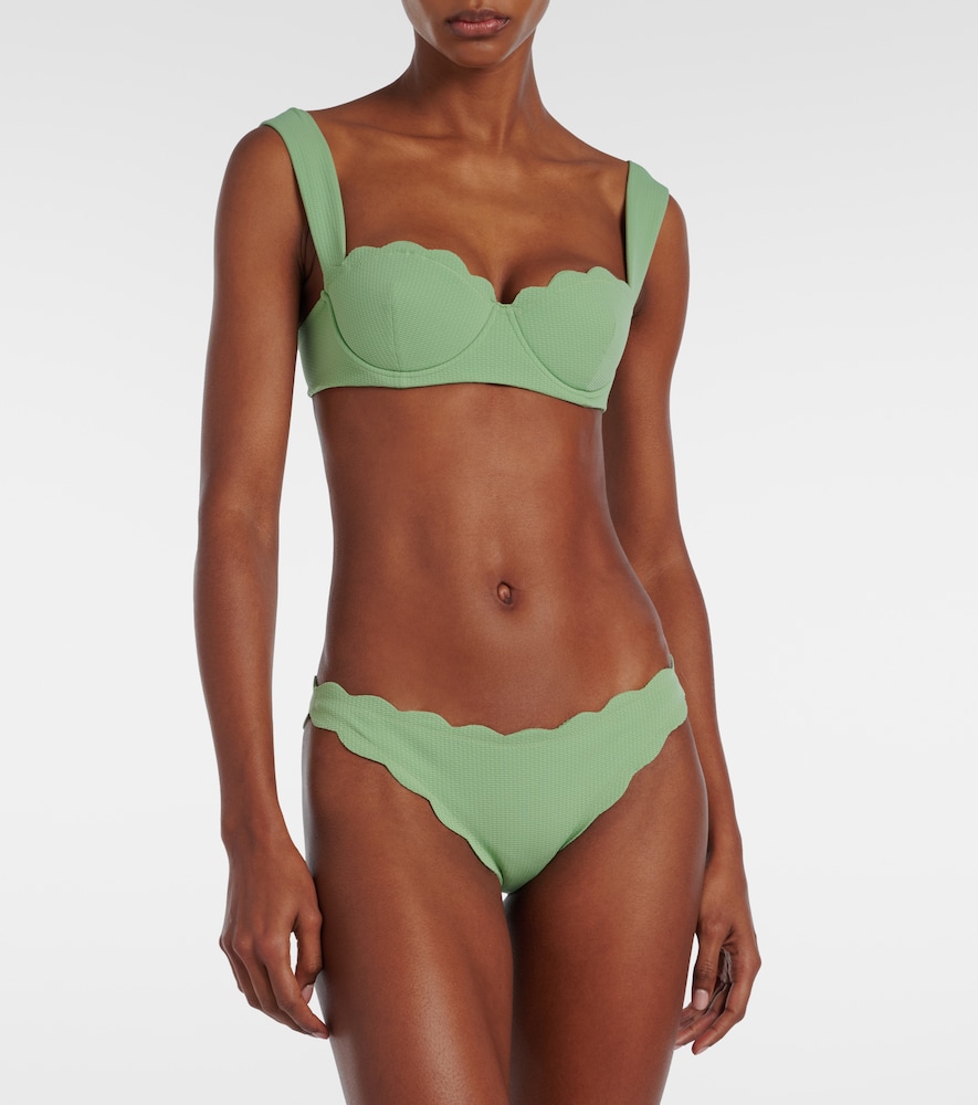 Marysia Antibes scalloped bikini bottoms