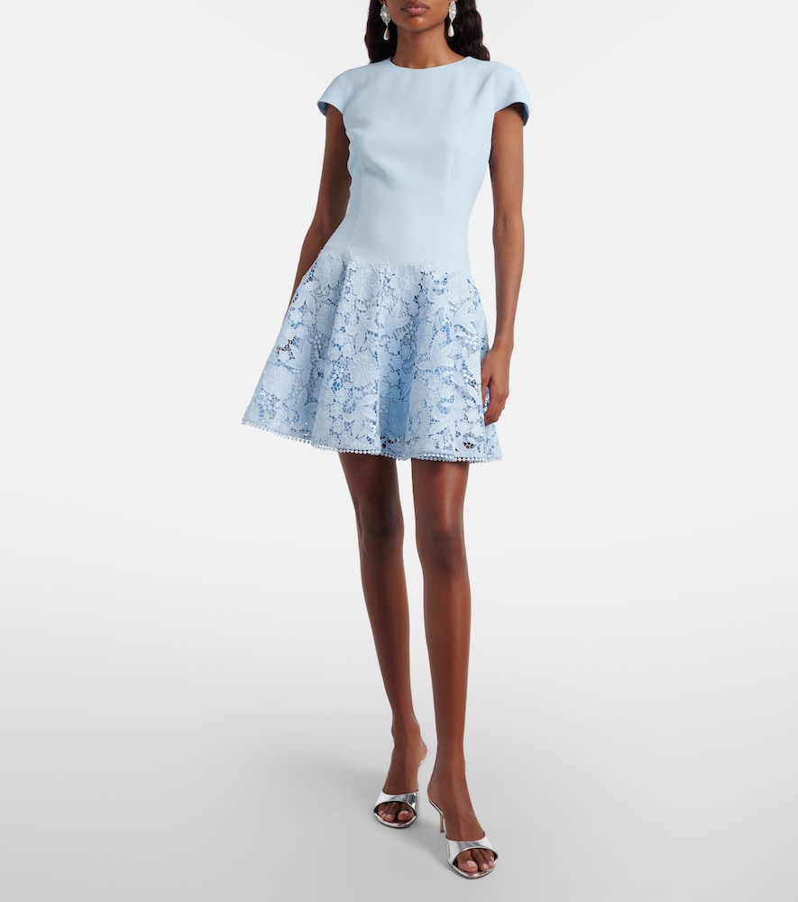 Self-Portrait Lace minidress