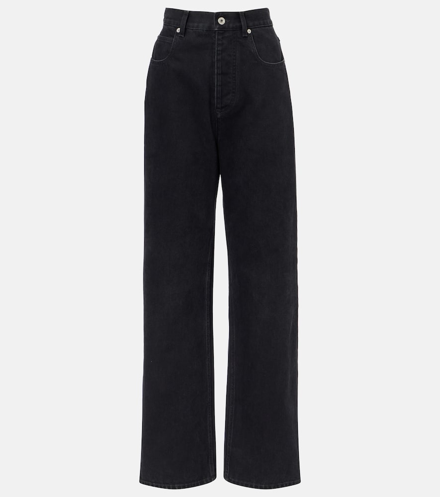 Bottega Veneta High-rise wide-leg jeans