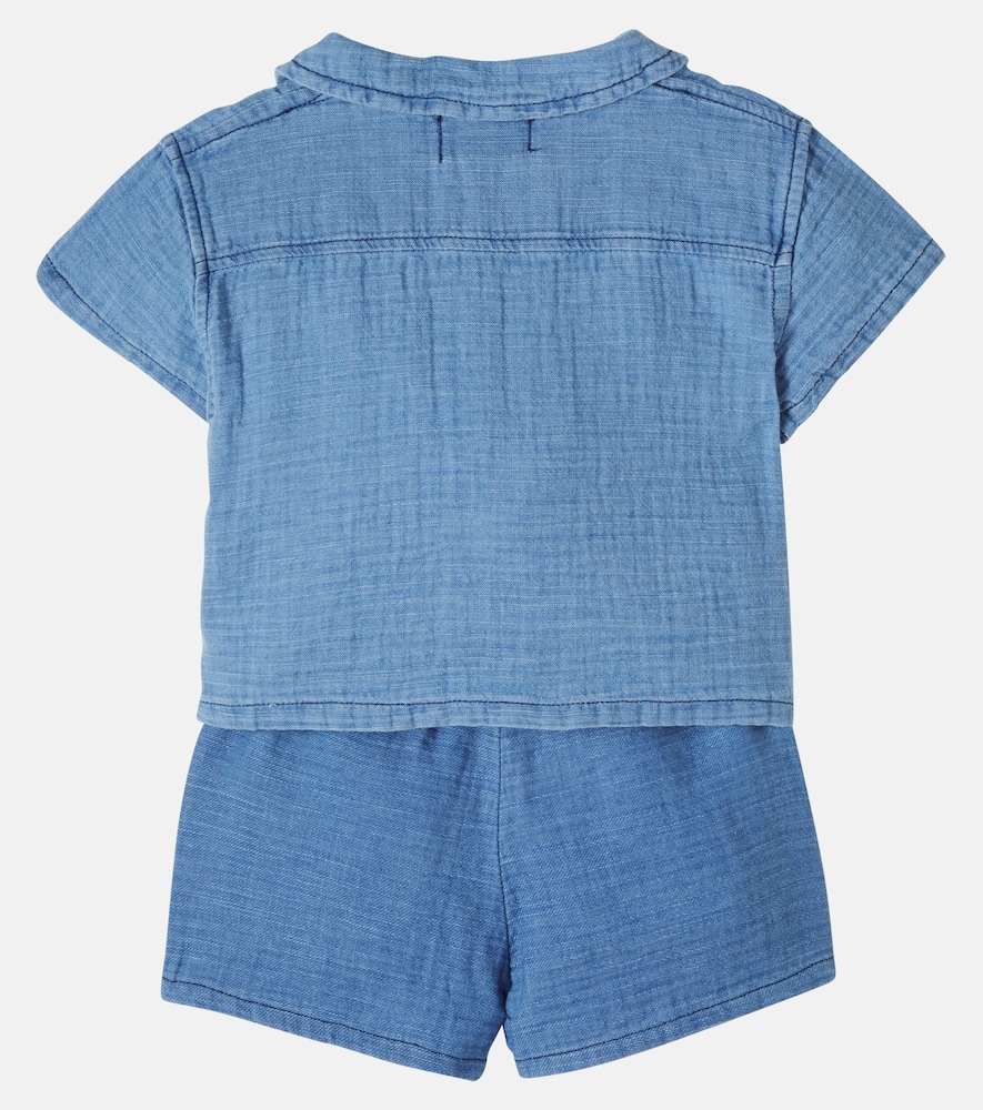  Cozmo Cozmo Baby Set Aus Hemd Gale Und Shorts Kai 