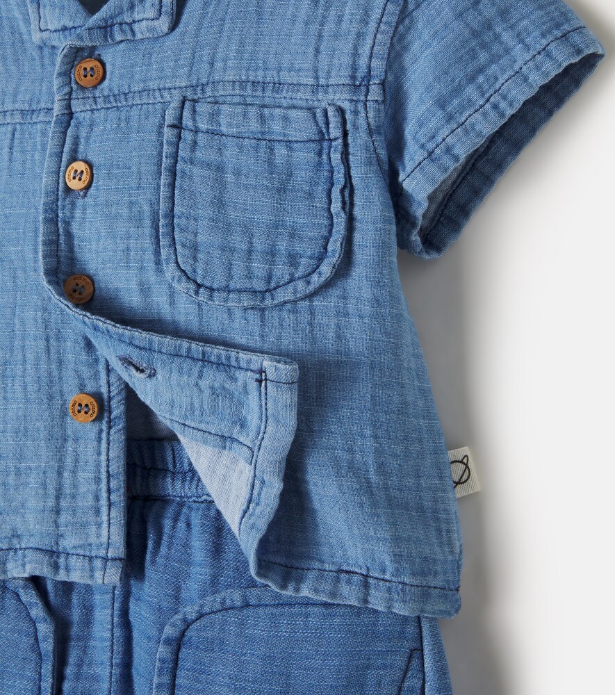  Cozmo Cozmo Baby Set Aus Hemd Gale Und Shorts Kai 