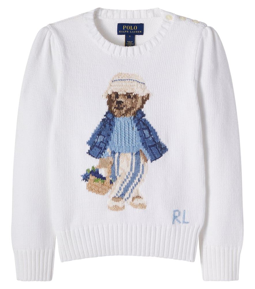 Pullover Polo Bear in cotone