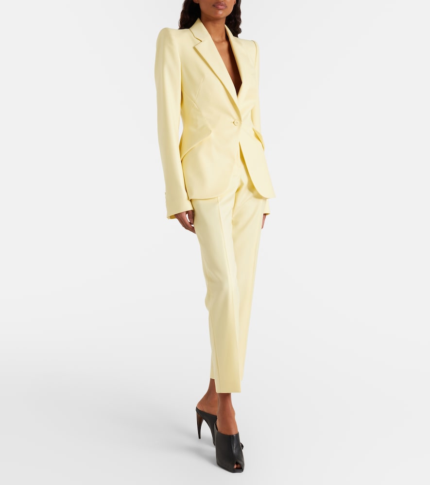  Mcqueen Mcqueen Cropped Straight Pants 