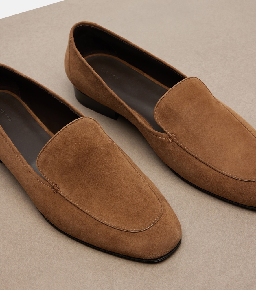  The Row The Row Adam Suede Loafers 