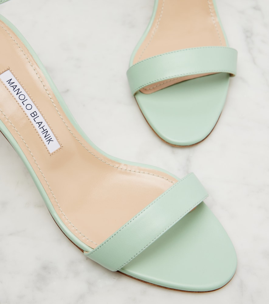  Manolo Blahnik Manolo Blahnik Sandalen Tod Aus Leder 