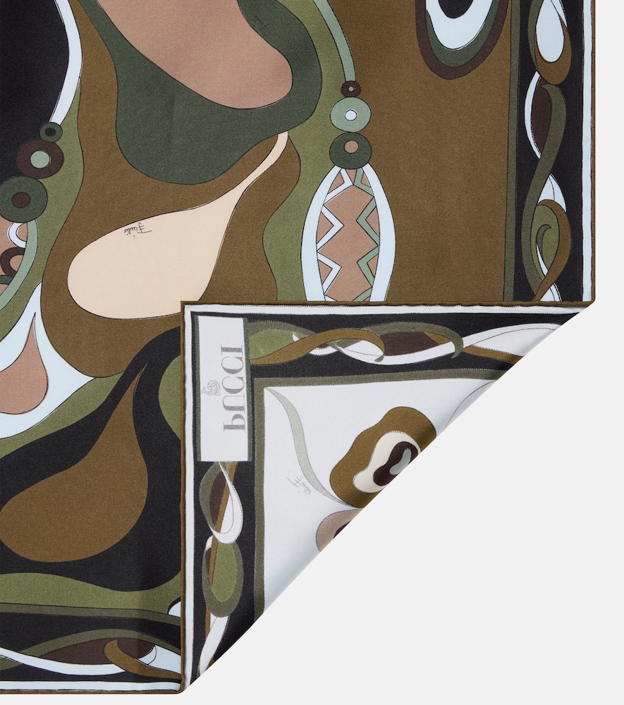  Pucci Pucci Tuch Orchidee Aus Seiden-twill 