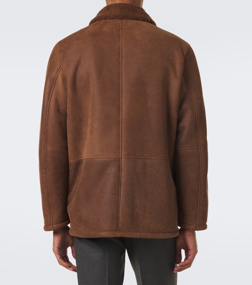 Shearling-Trimmed Jacket