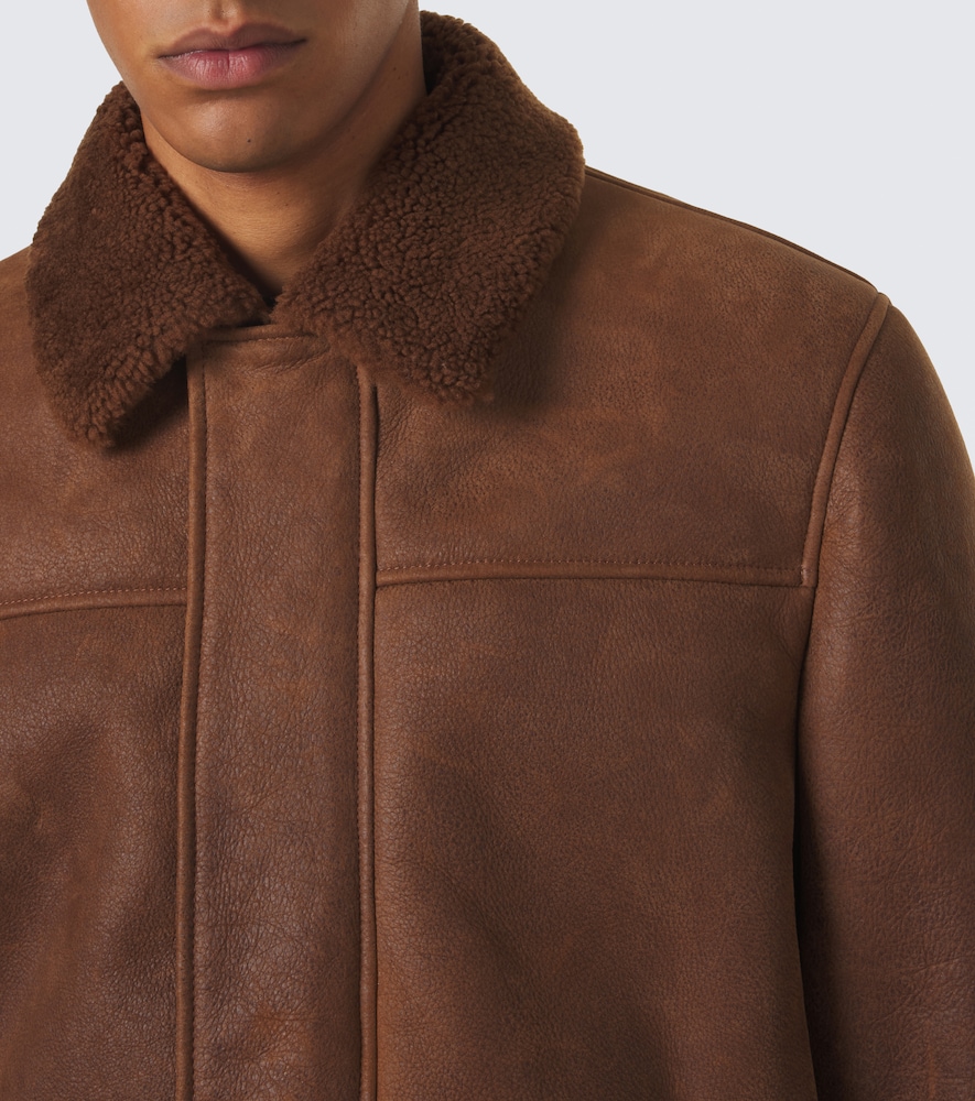 Shearling-Trimmed Jacket